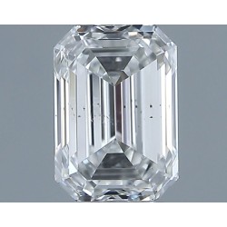 Diament szlif szmaragdowy, 0.7ct, SI1, H, GIA 3535572239